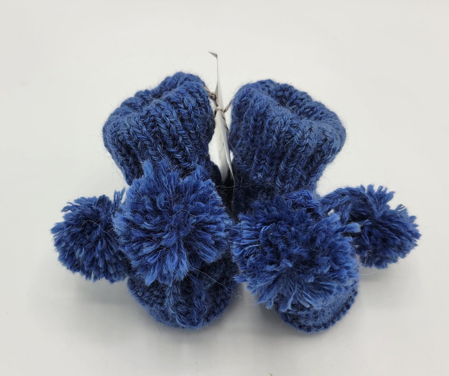 Handmade baby booties