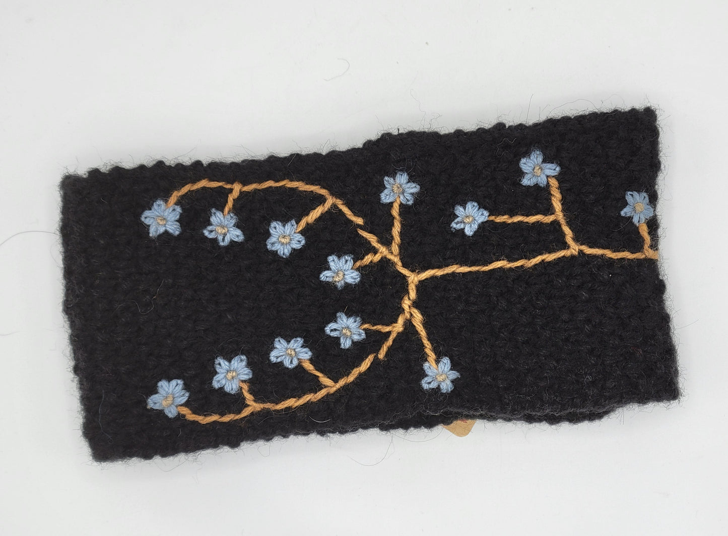 Embroidered Ear Warmer