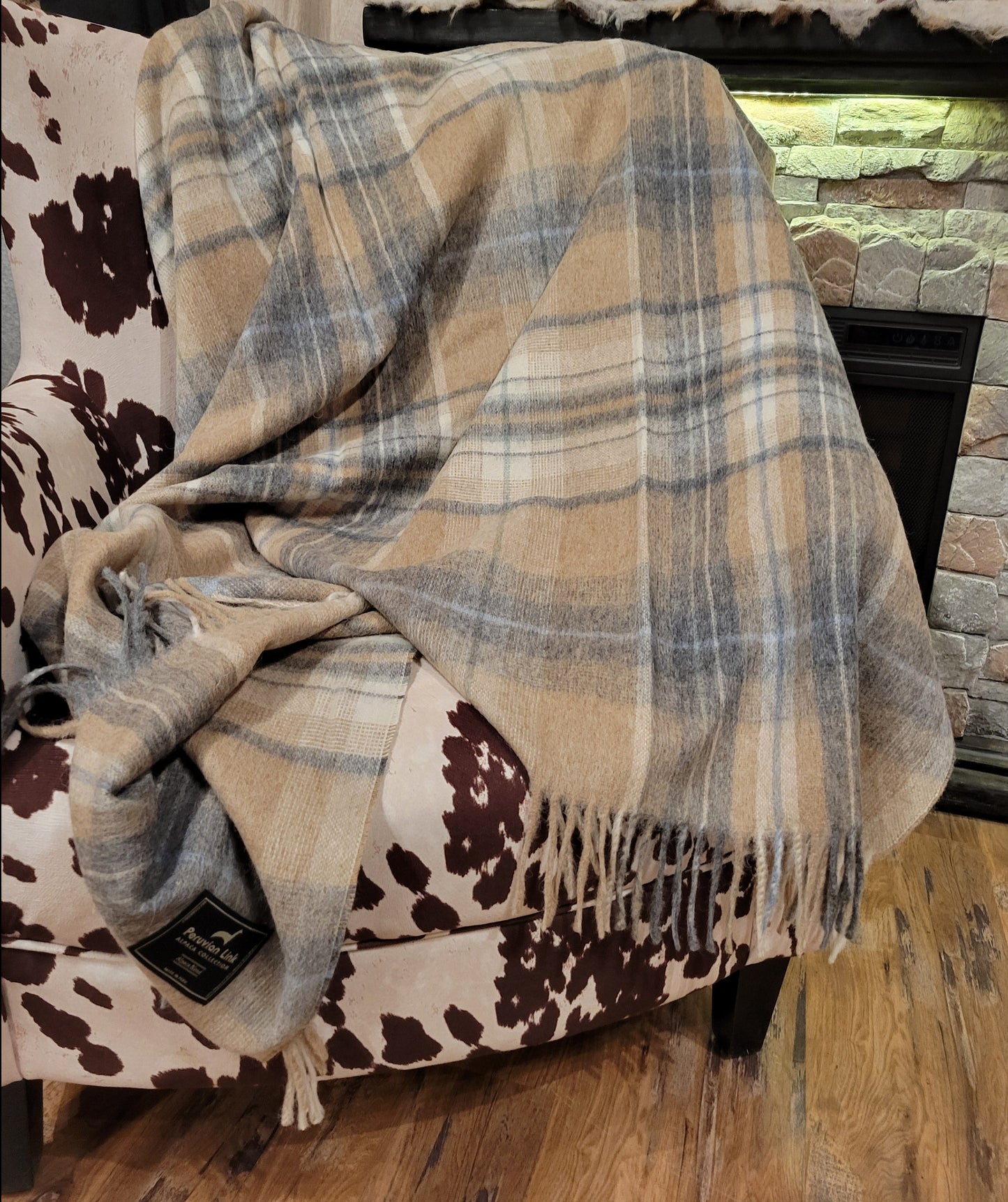 Scottish Throw - 100% Baby Alpaca