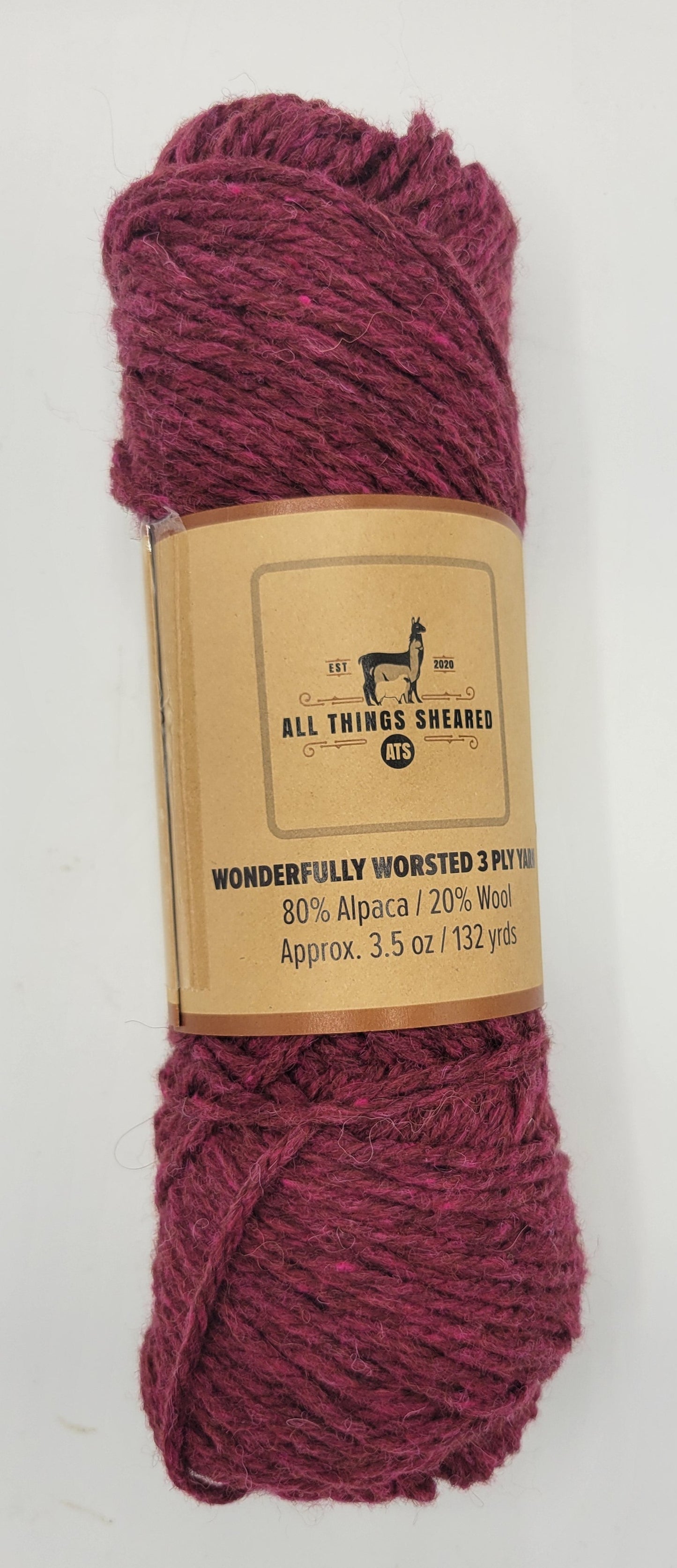 Wonderfully Worsted 3 Ply Yarn