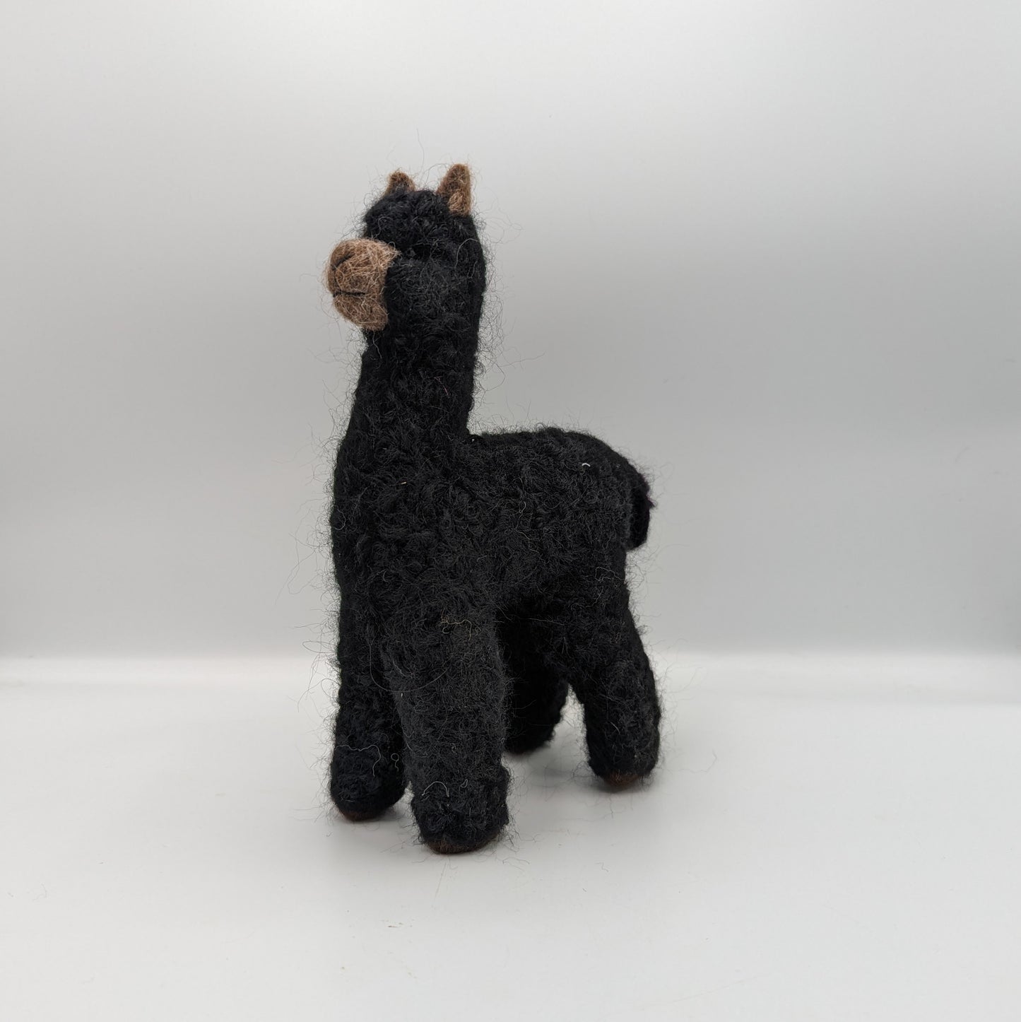 8" Felted Alpaca Sculpture