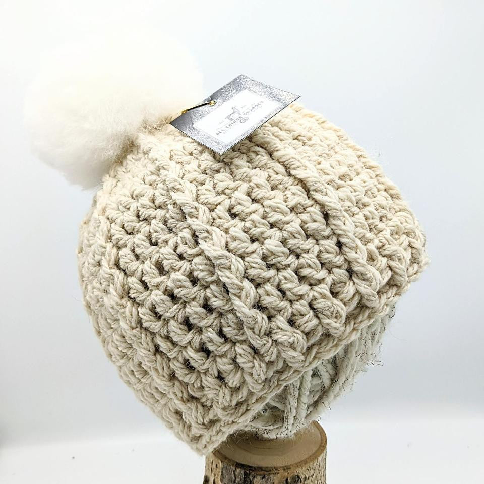 Handmade Adult Single Pom Hat