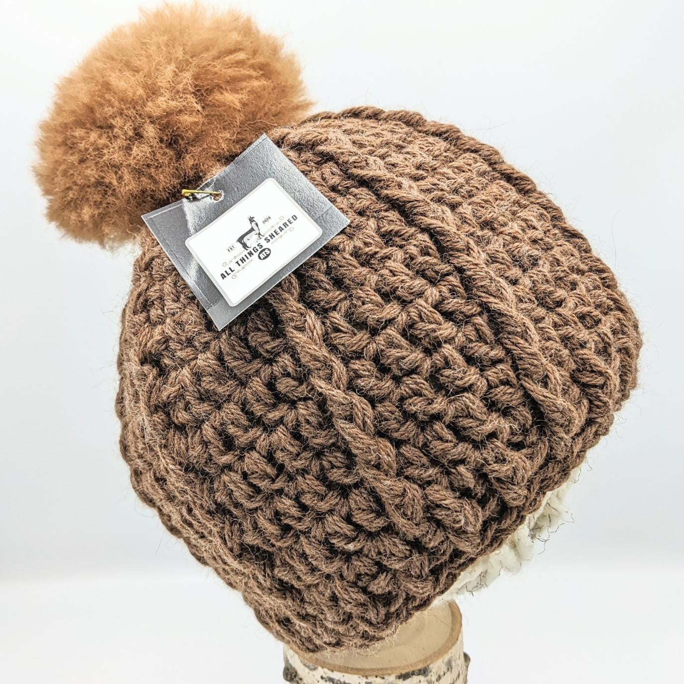 Handmade Adult Single Pom Hat