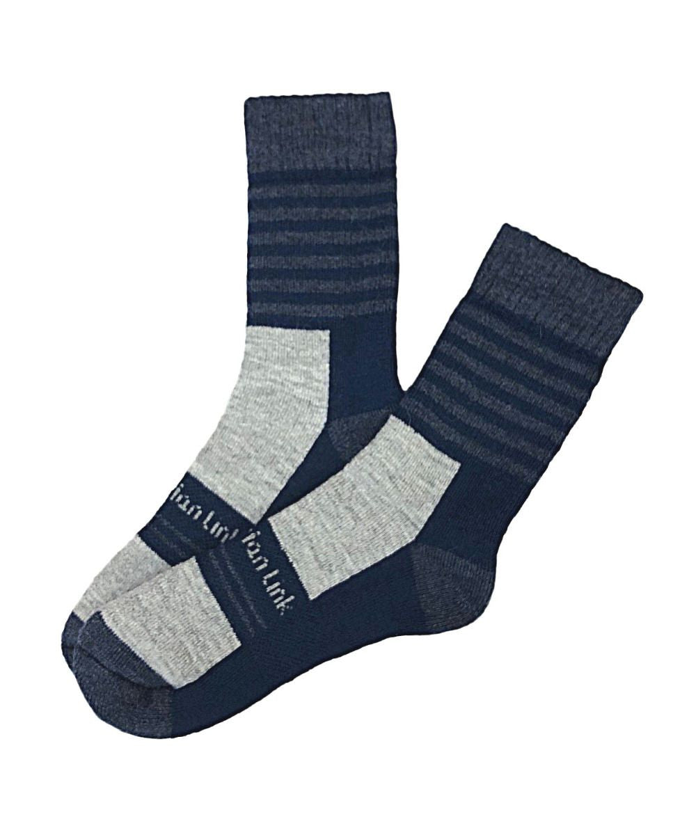 Hiker Alpaca Socks blue