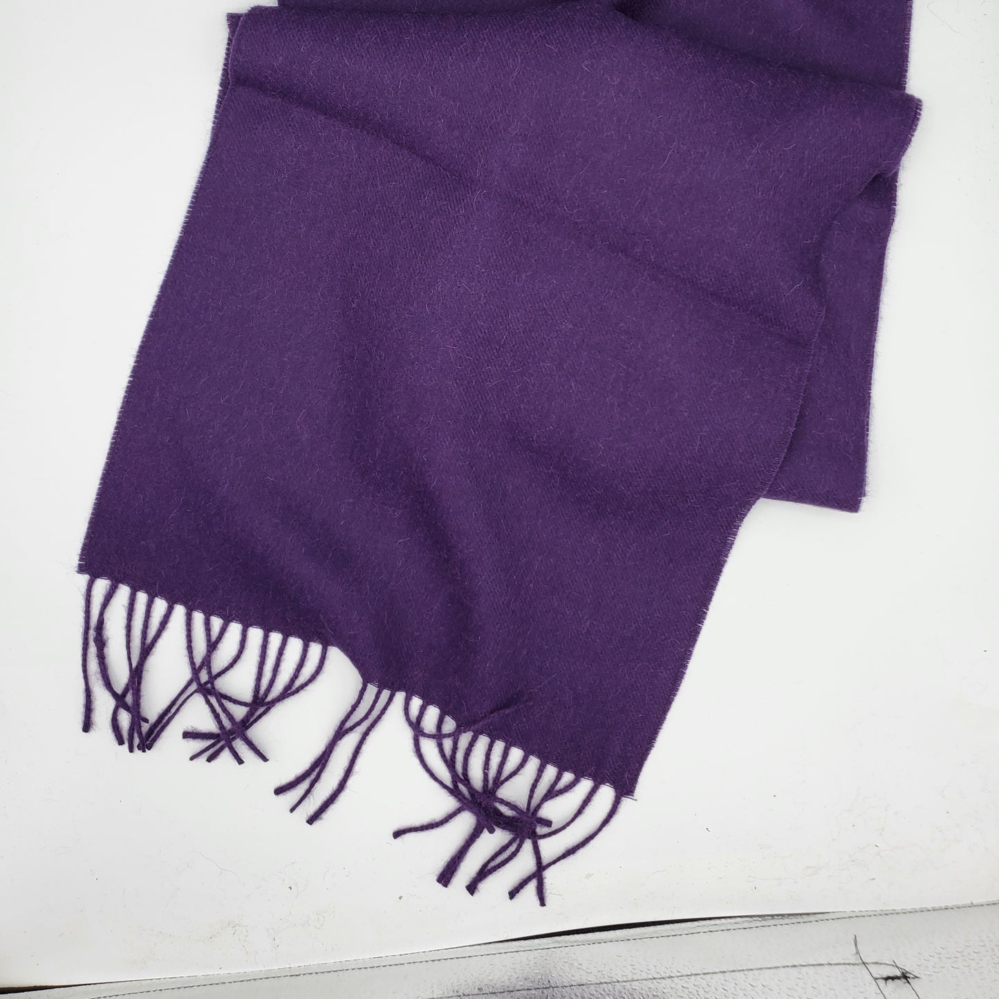 Brushed Solid Scarf Purple