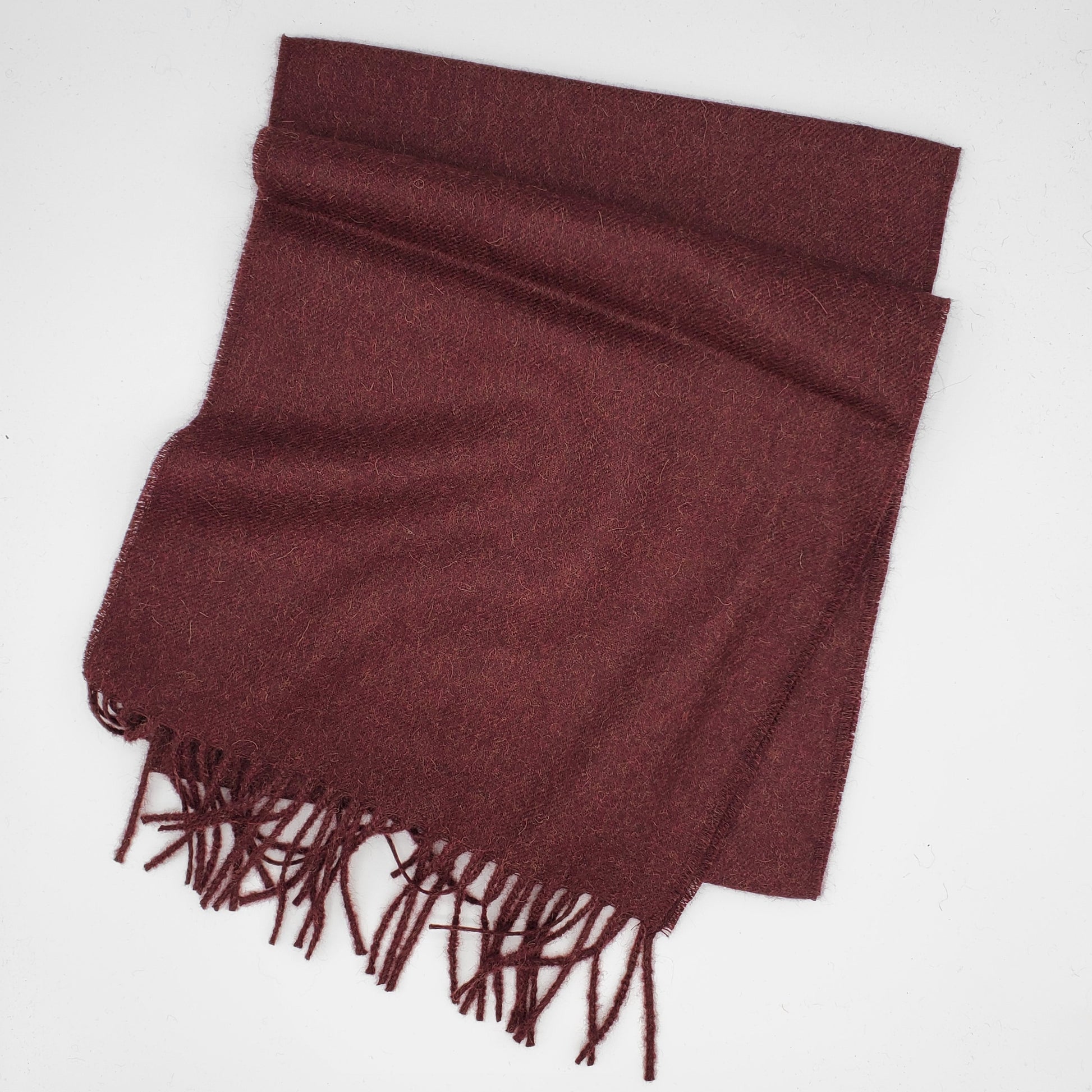 Brushed Solid Scarf red