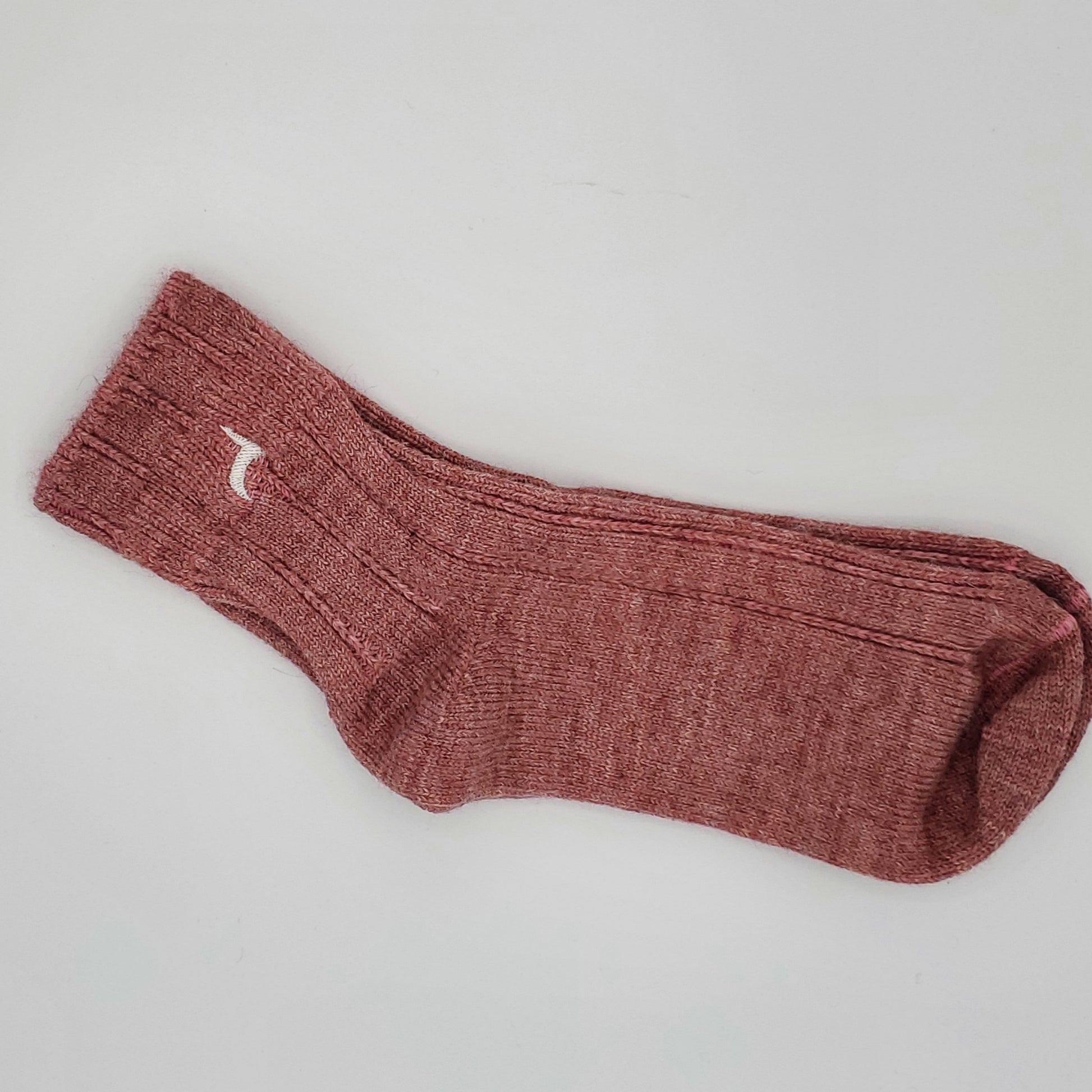 Alpaca Bed Socks in pink