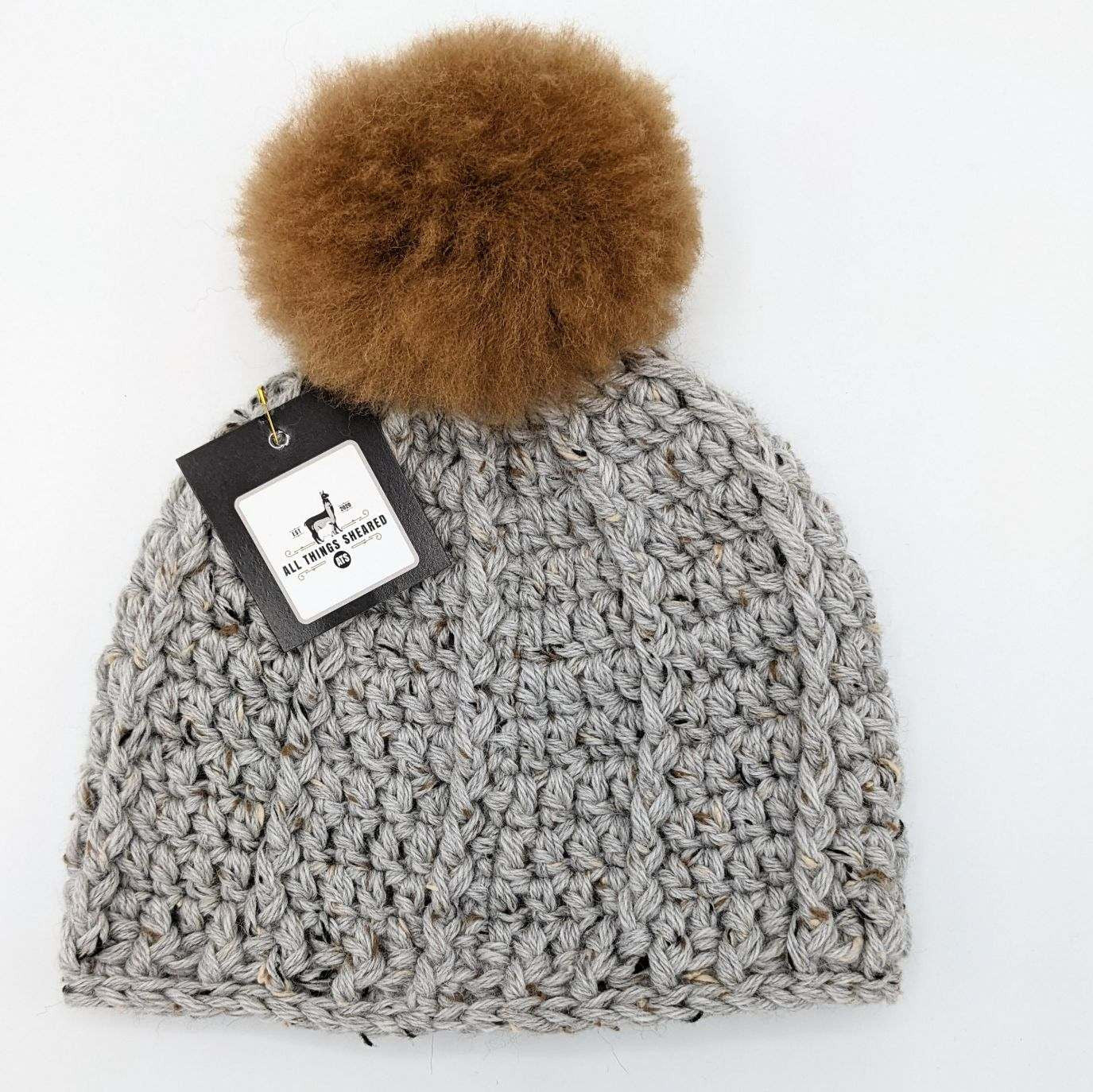 Handmade Adult Single Pom Hat