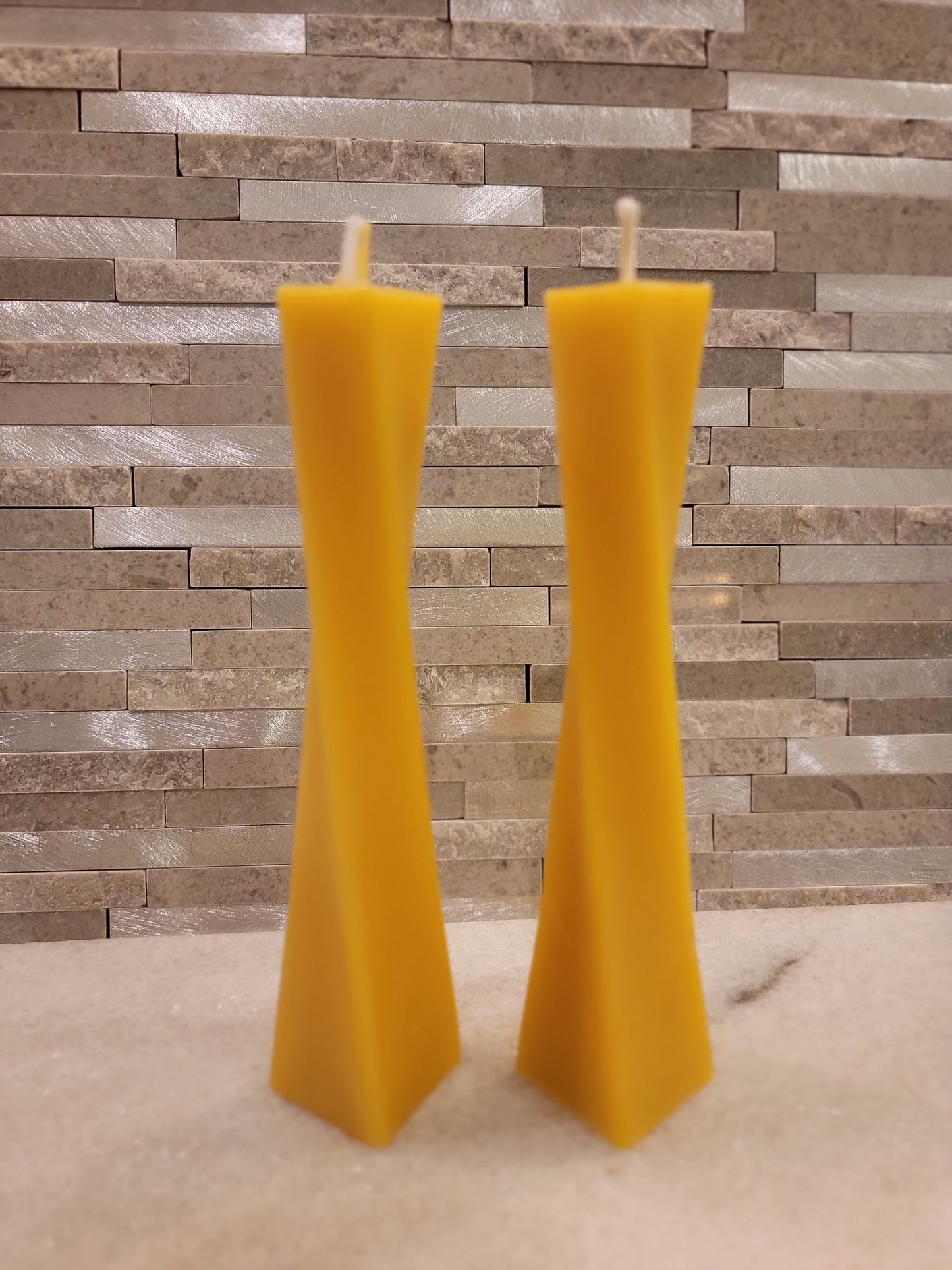 100% Beeswax Candles - Pillars