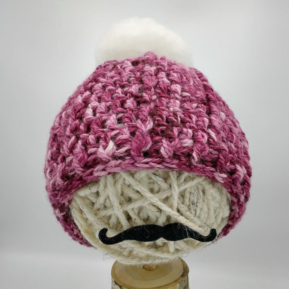 Handmade Adult Single Pom Hat