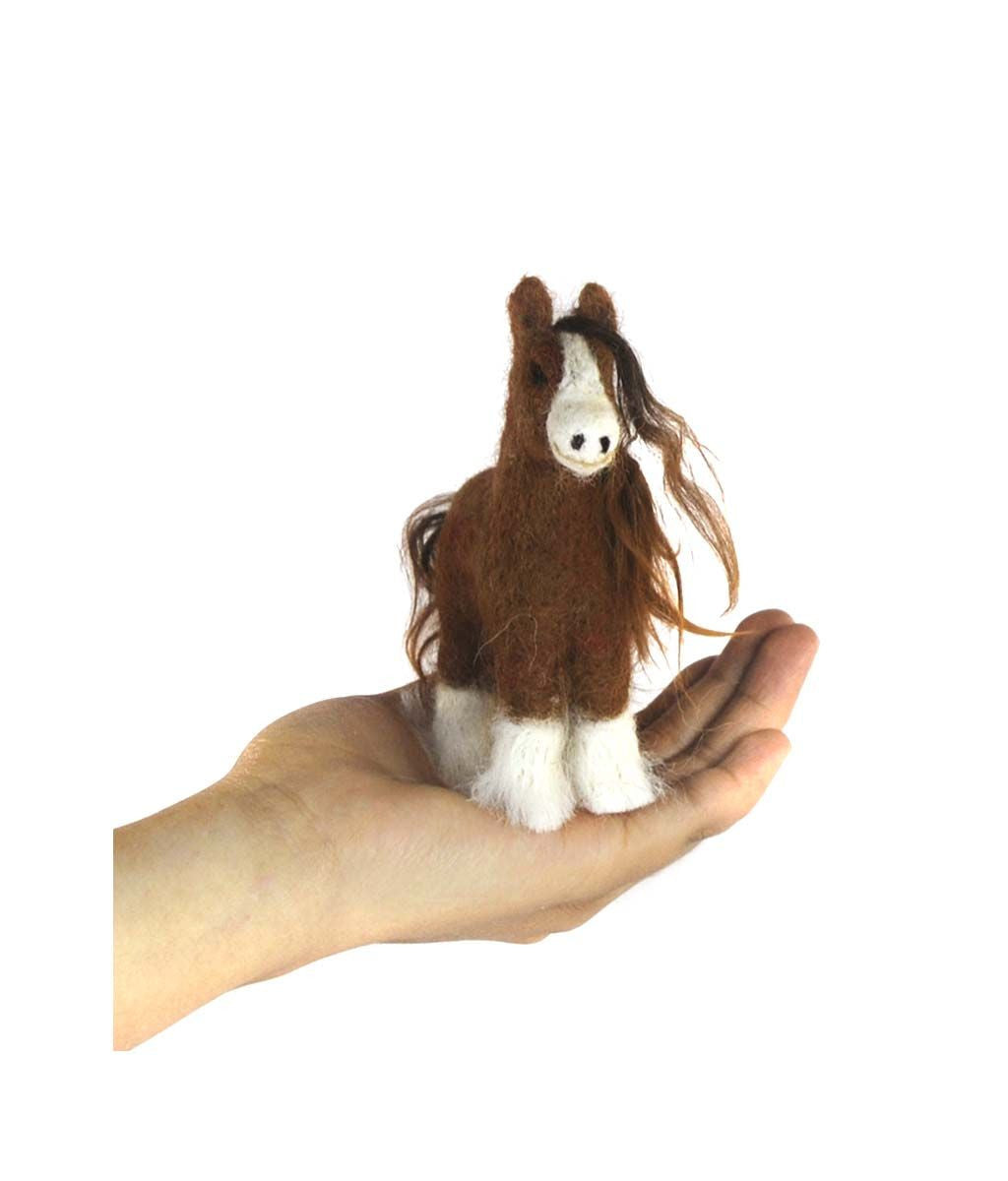 Farm Animals: Felted Sculptures horse