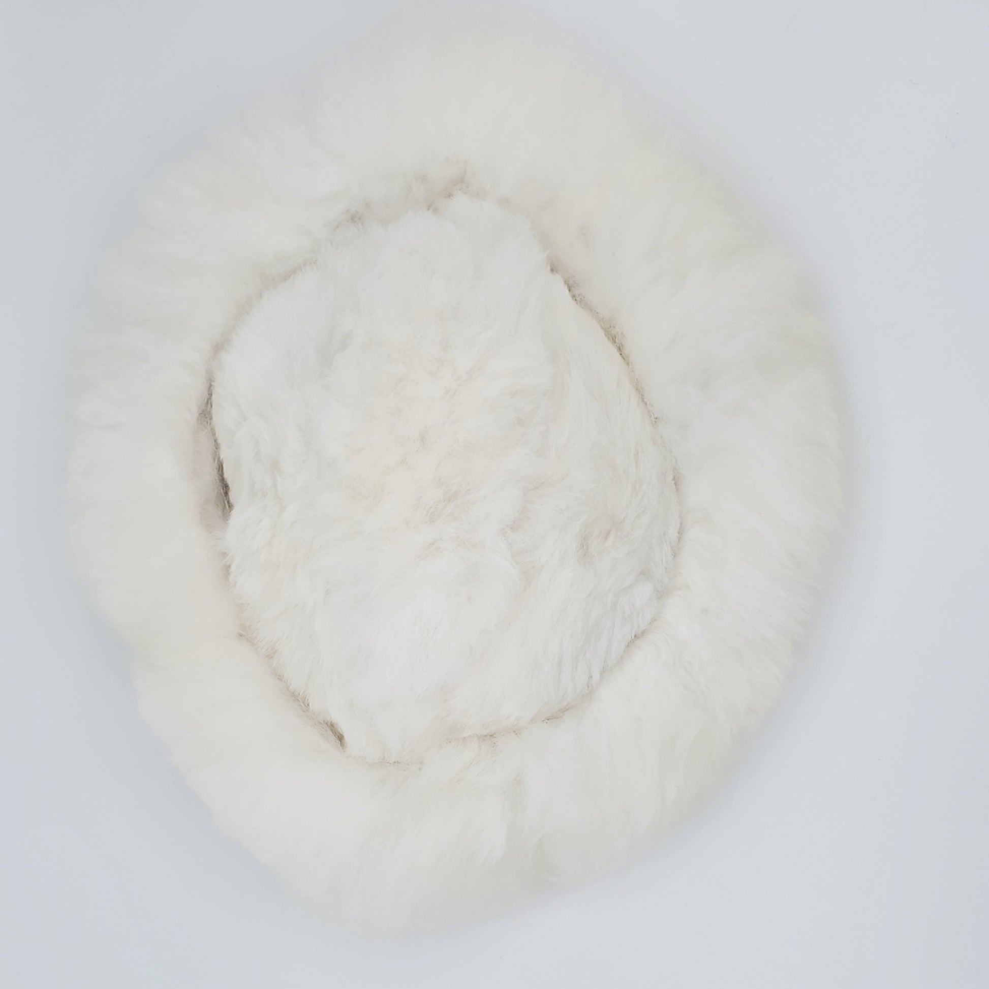 Traditional Fur Hat 100% Baby Alpaca - Ivory