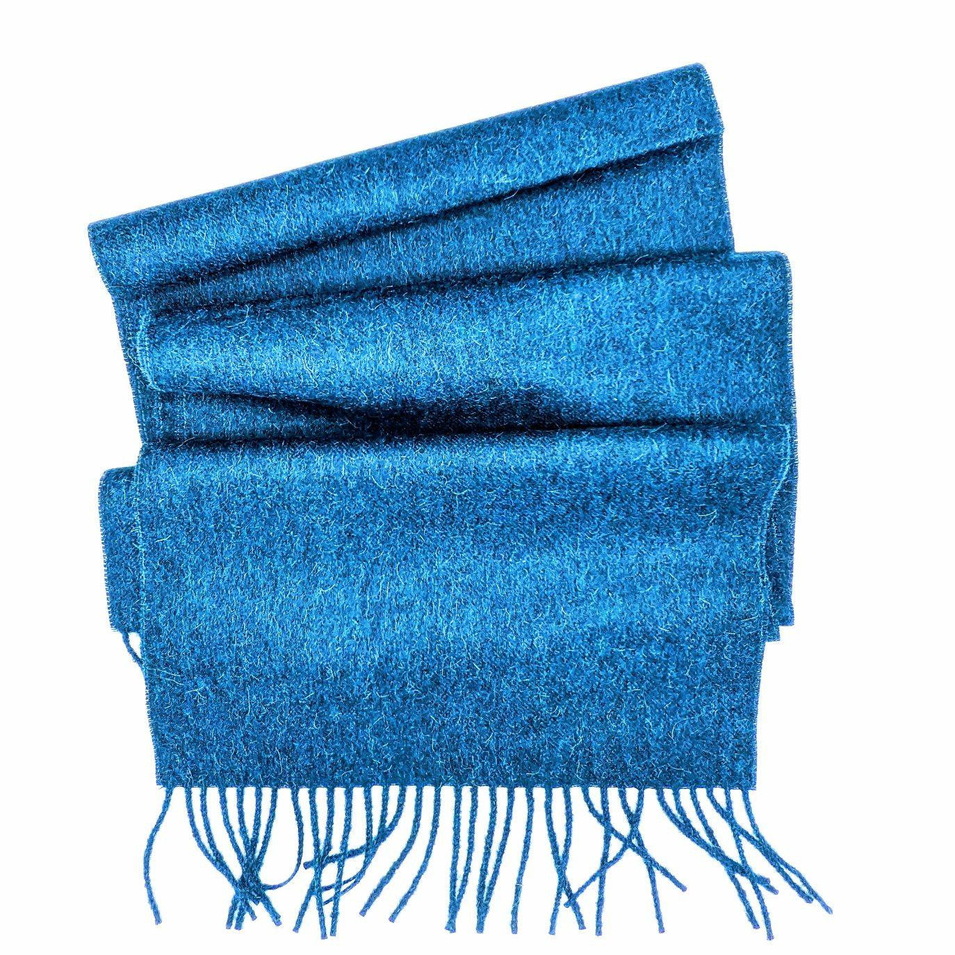 Brushed Solid Scarf blue