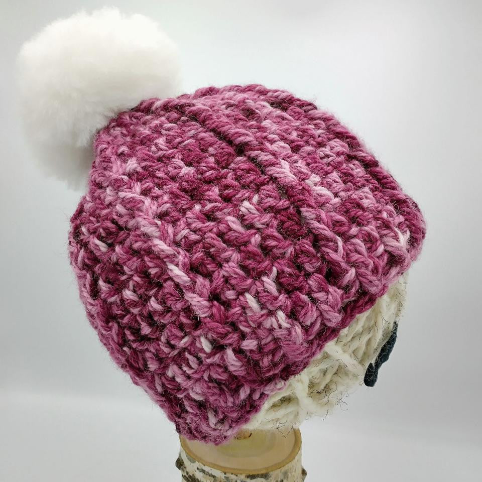 Handmade Adult Single Pom Hat