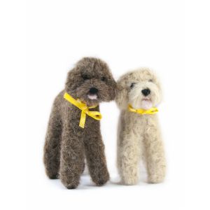 Felted Dogs ornaments