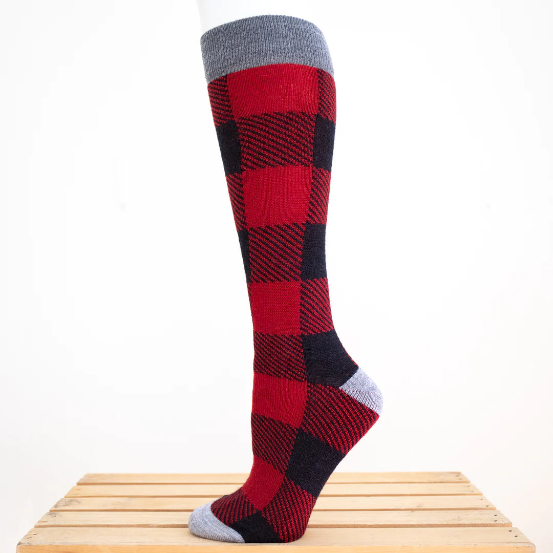 Lodge Plaid Socks